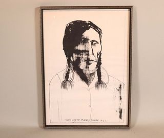 Leonard Baskin, 'Pedro Cajete, 1972'