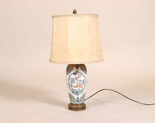 Chinese Export Ginger Jar Fitted as a Lamp