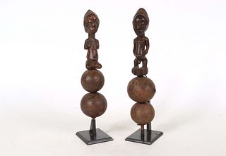 Two African Rattles