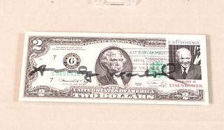 Andy Warhol, Two Dollar Bill Collage