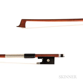 Silver-mounted Violin Bow, Lloyd Liu