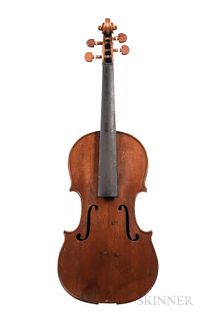French Violin, Henry Thouvenel, Mirecourt