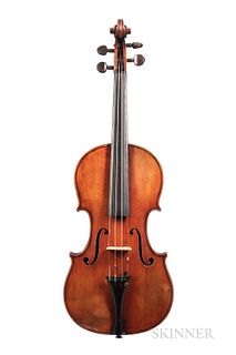French Violin, Paul Blanchard, Lyon, 1888