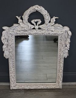 Vintage And Finely Carved Mirror