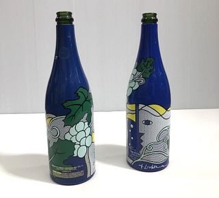 Roy Lichtenstein - Two Champagne Taittinger Brut Bottle