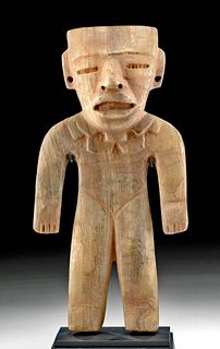 Superb Teotihuacan Tecali Stone Figure