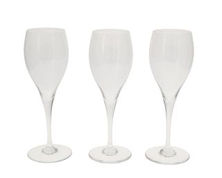 A set of Baccarat "Saint Remy" tall water goblets