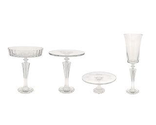 A group of Baccarat "Mille Nuits" crystal items
