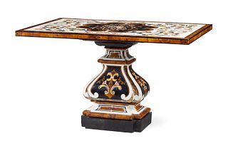 A Pietra Dura marble table