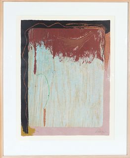 Helen Frankenthaler (1928-2011) American, Litho