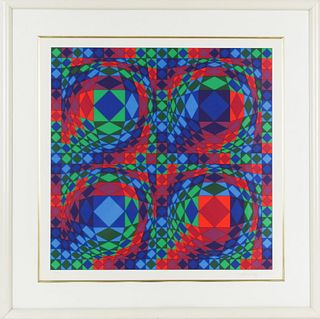 Victor Vasarely (1906-1997) French/Hungarian