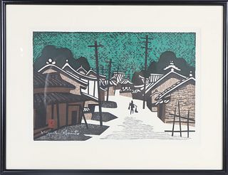 Kiyoshi Saito (1907-1997)Japanese, Woodblock Print