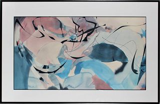 Peter Kitchell (20th c) Large Offset Lithograph