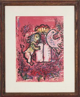 Marc Chagall (1887-1985) Rus/Fr, Lithograph