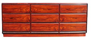 9 Drawer Brouer Danish Rosewood Dresser