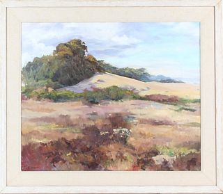 Michael Logan (20th C.) Cali, Oil on Canvas