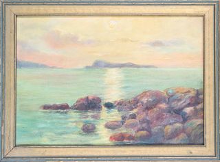 V. Kelly (1935) Seascape, O/B