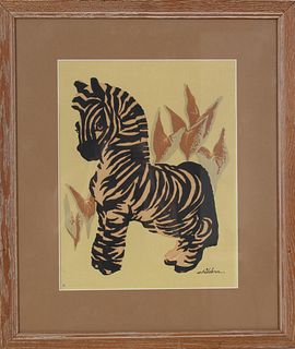 Winona Childers (1909-1974) American, Serigraph