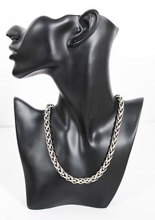 David Yurman 14k/Sterling Cable Ladies Necklace