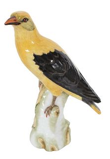 KPM Porcelain Painted Bird, "Pirole"