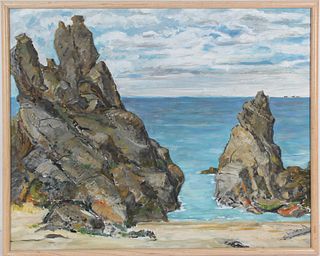 Robert Neuhaus (1909-1995) Cali, Oil on Canvas