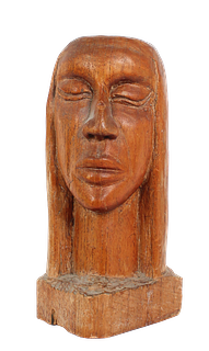 Attrib. to Marion M Perkins Wood Carved Sculpture