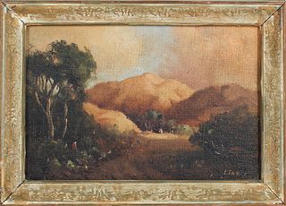 William Lindop (1860-1915) Cali, Oil on Canvas