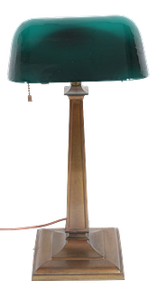 Emeralite Desk Lamp #8734 McFaddin Co., New York