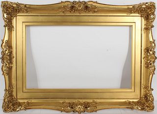 Gilt Louis XV Style Swept Frame, Late 19th C.