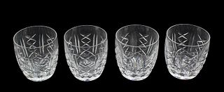 Lot of (4) Waterford Water Glasses