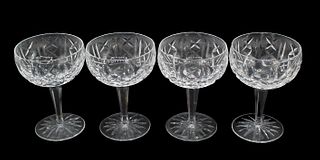 Set of (4) Waterford Champagne Glasses