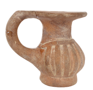 Pre-Columbian Terracotta Diminutive Pitcher