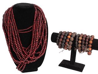 (27) Chinese Beaded Necklaces/Bracelets