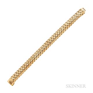 Tiffany & Co. 18kt Gold "Vannerie" Bracelet