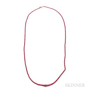 Spinel Bead Necklace