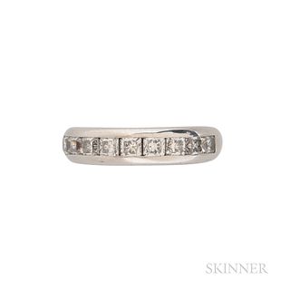 Tiffany & Co. Platinum and Diamond "Lucida" Ring