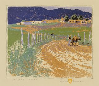 Gustave Baumann, La Loma Taos, 1919