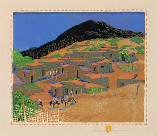 Gustave Baumann, Talaya Peak, 1926/1931