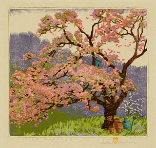 Gustave Baumann, Spring Blossoms, 1950