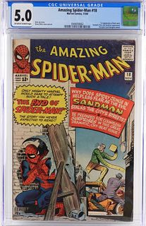 Marvel Comics Amazing Spider-Man #18 CGC 5.0