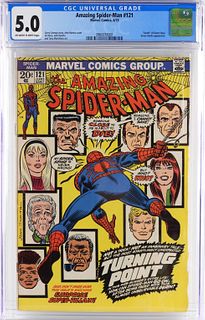 Marvel Comics Amazing Spider-Man #121 CGC 5.0