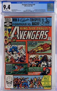 Marvel Comics Avengers Annual #10 CGC 9.4