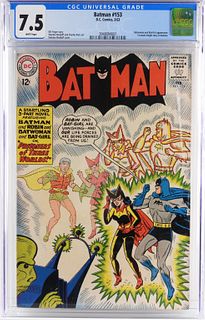 DC Comics Batman #153 CGC 7.5
