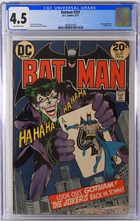 DC Comics Batman #251 CGC 4.5