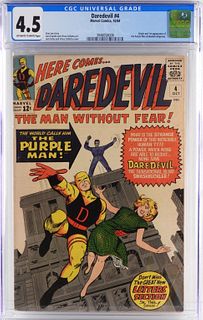 Marvel Comics Daredevil #4 CGC 4.5