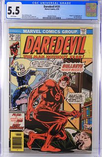 Marvel Comics Daredevil #131 CGC 5.5