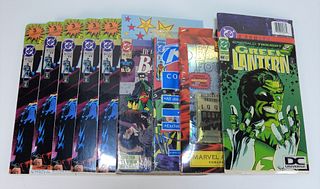 9PC DC Marvel Comics Sealed Collector Pack Group