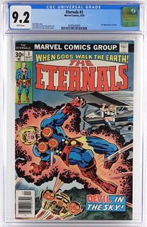 Marvel Comics Eternals #3 CGC 9.2