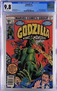 Marvel Comics Godzilla #1 CGC 9.8