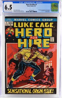 Marvel Comics Hero For Hire #1 CGC 6.5